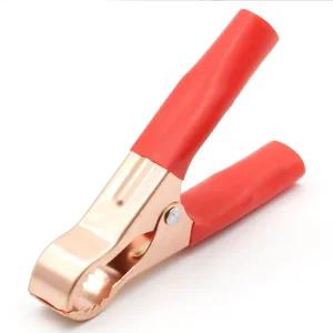 악어클립 집게 어스 밧데리 50A 80mm (T-CC-50A80R) 악어클립 악어집게 어스집게