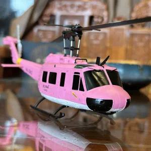 수집품 RC C032 UH-1 브러시리스 RTF 헬리콥터 6축 자이로스코프 원클릭 3D 플립 광학 흐름 포지셔닝 UH1