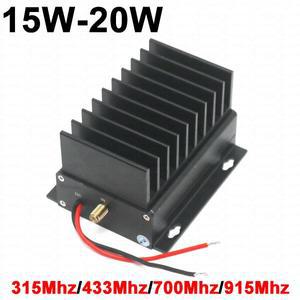 15W-20W 무선 주파수 전력 증폭기 315Mhz 433Mhz 700Mhz 868Mhz 신호 f/무전기 송신기 LORA 헬륨 광부 무