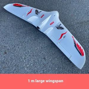 수집품 RC PNP 또는 RTF 원격 제어 항공기 날개 길이 1020mm 델타 윙 Epo 소재 고속 비행 Wingwing Rc 비행
