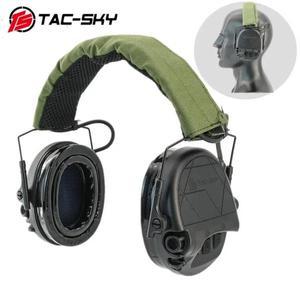 TS TAC-SKY 전술 전자 사격 귀마개 TAC300 Airsoft Hunting 헤드셋 용 마이크리스 청력 보호