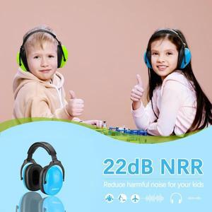 ZOHAN 어린이 청력 보호 수동 귀마개 안전 헤드셋 소음 감소 자폐증 어린이타입 DIY 귀 수비수