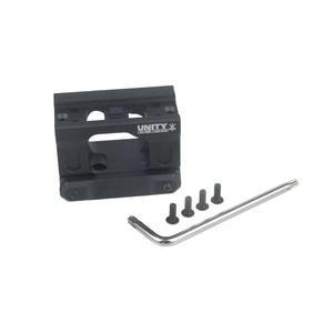 전술 유니티 패스트 라이저 마운트 광학 반사 시력 Airsoft 무기 T01 T02 레드 닷 범위 브래킷 20mm Picati