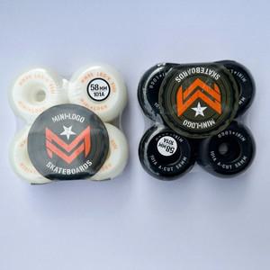 MIMILOGO 스케이트 보드 바퀴 전체 원뿔 모양  PU 폴리우레탄 58mm 101A
