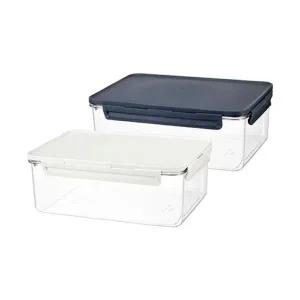 에코젠 직사각 밀폐용기 5호 4.3L 1P 냉장고 반찬통 직사각용기