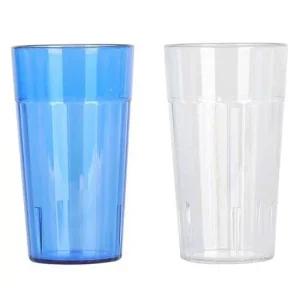 플라스틱컵 물컵 쥬스컵 물잔 카페컵 pc컵 1개 340ml 머그컵 투명플라스틱컵 플라스틱물컵