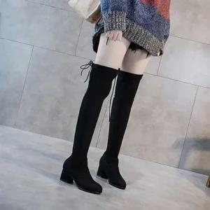 여자 롱 부츠 방한 스웨이드 부츠 기모 패딩부츠 겨울운동화 여성방한부츠 여자겨울신발