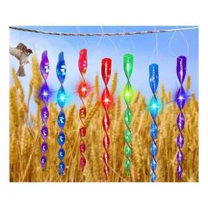 조류퇴치 반사 회전막대 10 p 과수원 새몰이 30cm