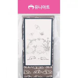 유니아트 만들기 재료 나만의병풍 만들기 6폭 초충도