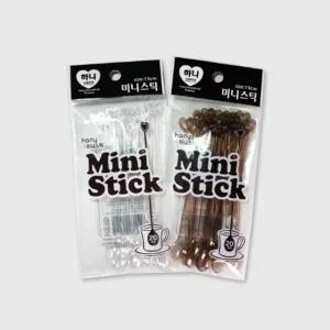 고품질 하니 커피 미니스틱 13cm (투명) 20p (W95B187)