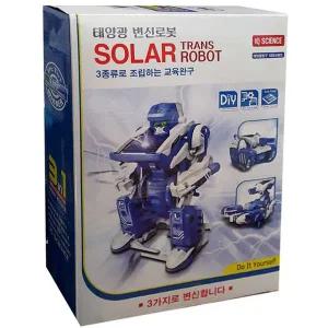 [셀러에이드]교육완구 태양광 3단변신 로봇 조립완구 탱크 전갈
