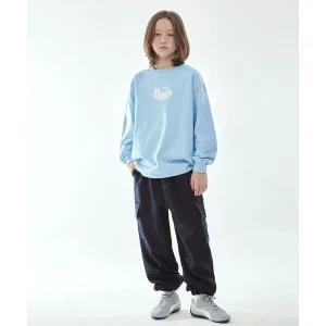 매장정품 OCELOT JUNIOR [SET] 포인트로고 + 데님 트윌팬츠 (블루/데님)