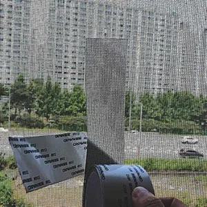 창문 방충망 보수 롤 테이프 물구멍 스티커 붙이는 방충망 보수 스티커 물구멍 테이프