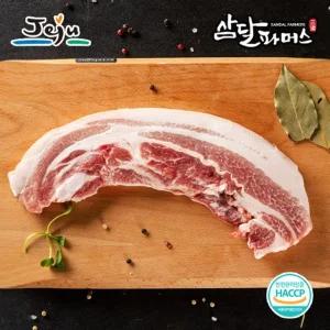[삼달파머스]냉장 제주 돼지 삼겹살 500g /스킨포장