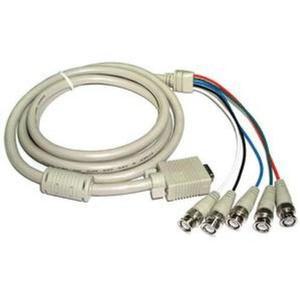 [RGNP61Q0]coms BNC 모니터 케이블 2M RGB BNC5 RJ45 PoE