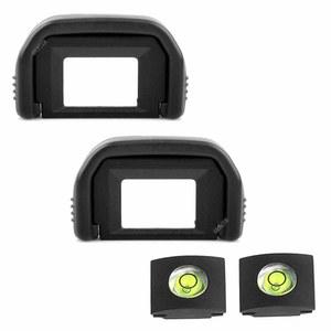 T3i T2i Eyepiece Eyecup Viewfinder Eye Cup for Canon EOS 호환 Rebel T7 T7i T6i T6s T6 T5i T5 T4i T3 T1i T100 XSi XTi XT SL3 SL2 SL1 Camera (2 Pack), ULBTER EF with Hot Shoe Cover (EF)