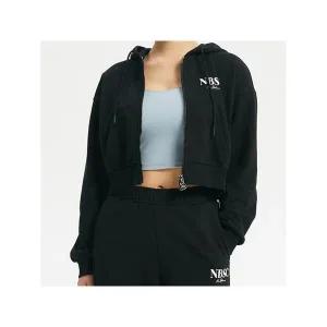 [하프클럽/뉴발란스]뉴발란스 여성 세미크롭 후드집업 NBMDD3W852-19