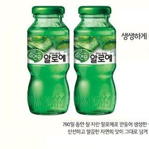웅진 자연은엣지 알로에 180ml X 12병