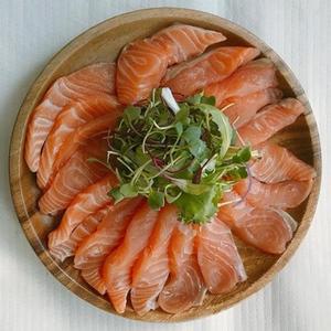 노르웨이 생 연어 슬라이스 1kg 노르웨이 연어 슬라이스 생 연어회 슈페리어연어 초밥