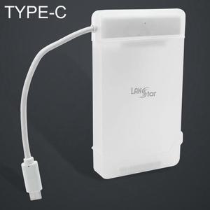 USB 3.트렌디1 타입 C to 2.5형 SSD HDD SATA 투명 케이스