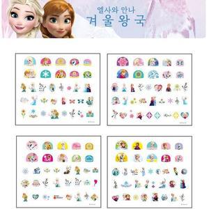 [LF631PO3_56]유아매니큐어 캐릭터네일스티커