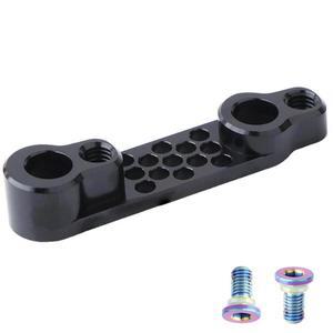 7075 알루미늄 합금 도로 자전거 플랫 마운트 후면 디스크 브레이크 어댑터 캘리퍼스 140mm ~ 용