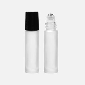 /세이코 (차량용품) 롤온 향수용기공병 블랙뚜껑두꺼운반투명 10ml 20개