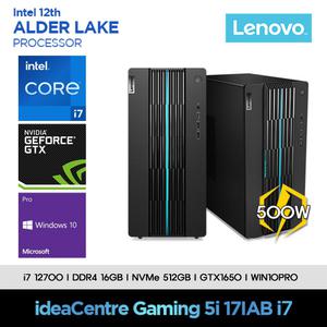 레노버 12세대 i7 컴퓨터 Gaming5-17IAB7-I7S5RG65+10PRO (i7 12700/16GB/SSD512GB/GTX1650/10PRO)