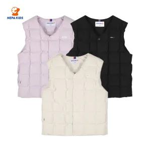 NEPA KIDS 네파키즈 공용 퀼티드 덕다운 베스트 KLF2004