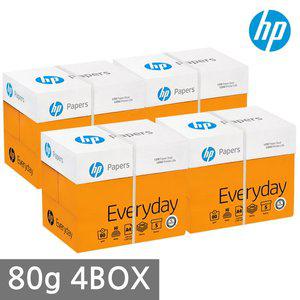 [HP] A4 복사용지(A4용지) 80g 2500매 4BOX