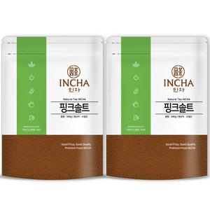 인차 히말라야 핑크솔트 핑크소금 히말라야소금 암염 1kg (500g x 2팩)