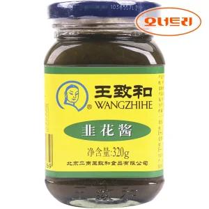 왕즈허 구채장 320g 중국 부추장 양념장 훠궈 디핑소스