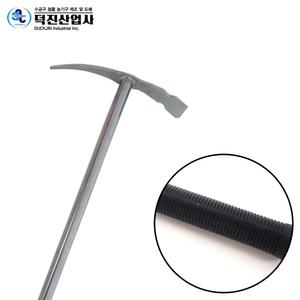 약초 괭이 지팡이  곡괭이 1단 접이식 일체형 특대 등산용 산악용 농장 칡 덕진 KLDK_HOE7