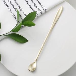 티타늄 제롬 커트러리 롱스푼 양식기 티스푼 머들러
