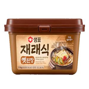 샘표 재래식옛된장 3kg / 샘표된장