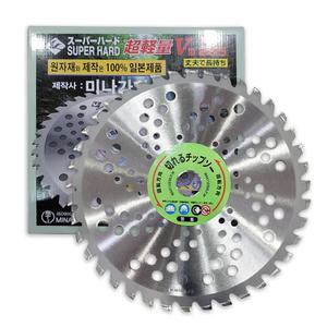 미나가와 예초기 원형날 당가루날 255mm (날수 40개) 일본생산품