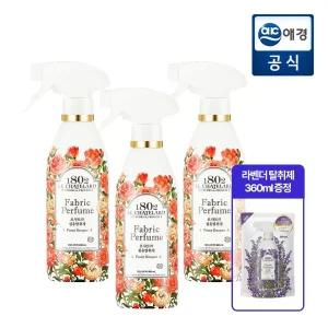 르샤트라 섬유 탈취제 피오니향 400ml X 3개 + 자스민향 추가 GIFT
