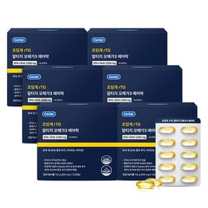 세비톨 초임계 rTG 알티지 오메가3 에어락, 850mg x 120캡슐, 6세트