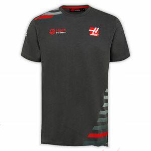 남자 신상 Haas 팀 티셔츠 F1 반팔 산악 자전거 셔츠 모토 바이크 오토바이 레이싱 슈트 능가