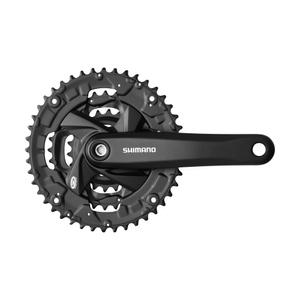 시마노 FC-M371 크랑크 셋/알투스 3x9단 MTB 기어 크랭크 44-32-22T 170mm 블랙/사각BB 호환/체인라인50