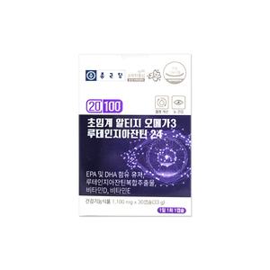 종근당 20100 초임계 알티지 오메가3 루테인지아잔틴24 1100mg 30캡슐/mj