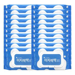 로렌힐즈 이지싹싹 물걸레 청소포 30매X20개