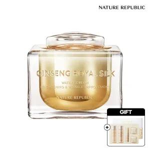 [네이처리퍼블릭] 진생 로얄 실크 워터리 크림 60ml (미백·주름개선)+트라이얼 키트