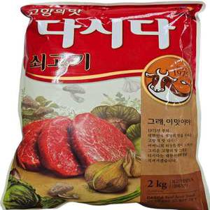 CJ제일제당 쇠고기 다시다 2kg 1개