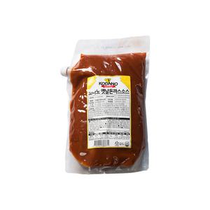 코다노 옛날돈까스소스 2kg 냉장제품 아이스박스무료포장