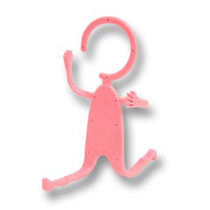 실리콘 재질 사람모양 핸드폰 거치대 스마트폰 아이폰 받침대 문틀고정대