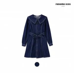 [레노마키즈] 여아스티치데님원피스(R2412O618_36)