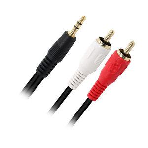 NX-1ST2RCA100 AUX케이블 스테레오 2RCA 10M NX115