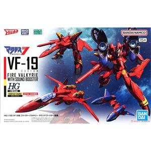 반다이 HG 마크로스 VF-19改 파이어 발키리 사운드 부스터 장비
