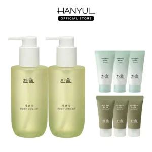 [5% 더블쿠폰] 한율 어린쑥 진정맑은 클렌징오일 200ml 2개